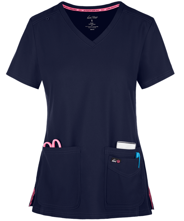 Koi Lite Skye V Neck Scrub Top