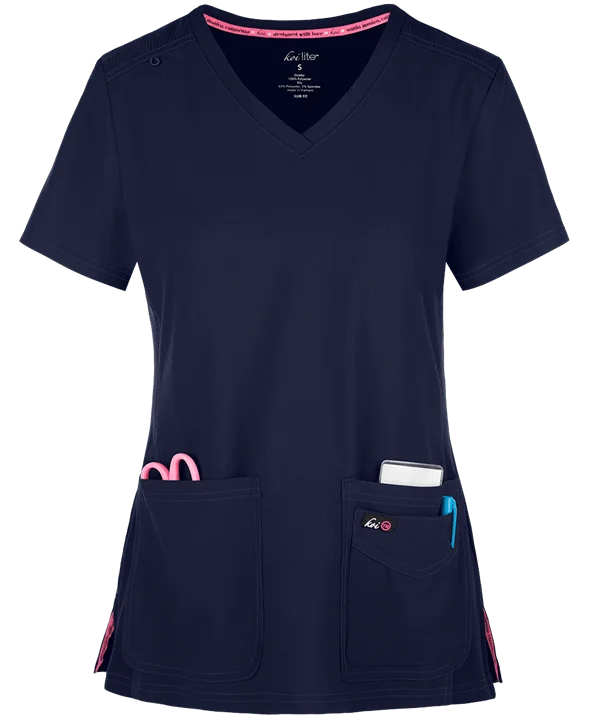 Koi Lite Skye V Neck Scrub Top