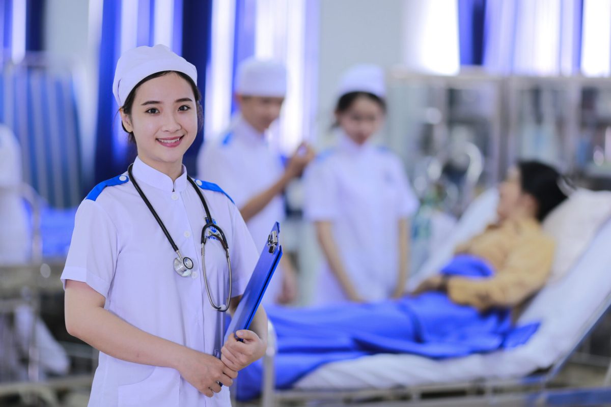 may dong phuc benh vien