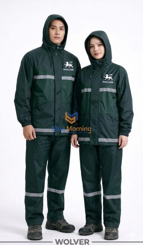Áo Mưa Đồng Phục Cao Cấp 20 Áo mưa đồng phục công ty đã sản xuất 1
