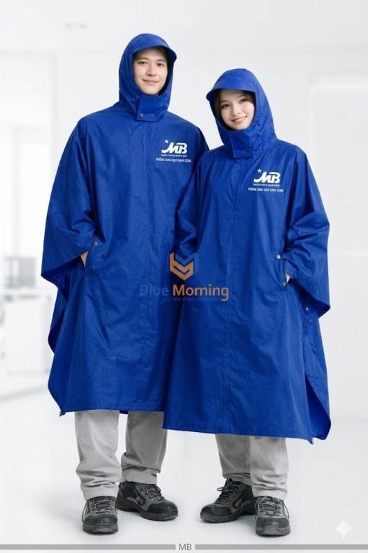 Áo Mưa Đồng Phục Cao Cấp 4 Áo mưa cánh dơi khuyến mãi quảng cáo