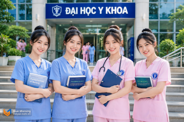 Dong phuc sinh vien Y 10 2