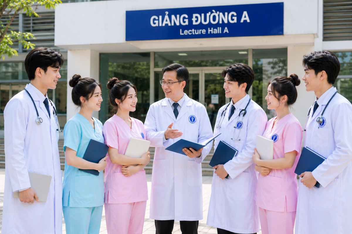 Dong phuc sinh vien Y 17