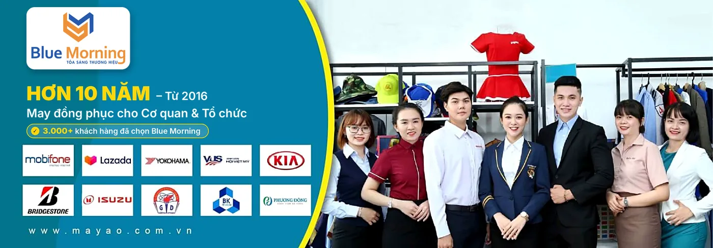 Blue Morning - xưởng may đồng phục từ 2016, hơn 10 năm, 3.000+ khách hàng